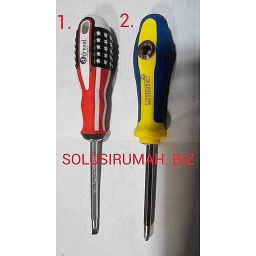 OBENG BB 3WAYS MORIZT GG KARET 1PCS NO : 2