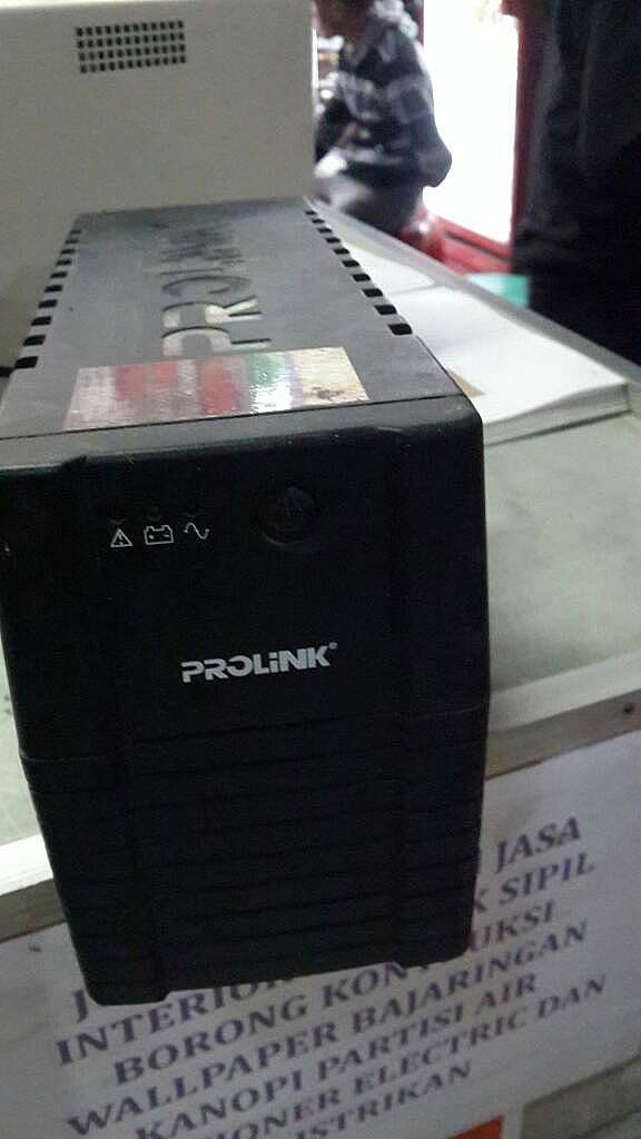UPC PROLINK 500V PERLU GANTI BATERAI