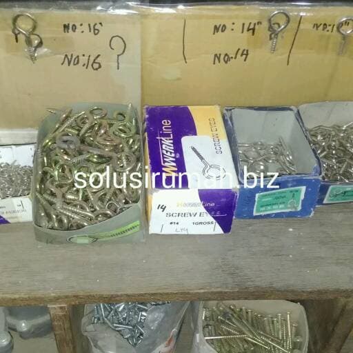 SEKRUP MATA TUTUP TTP 1 ; 1.5CM