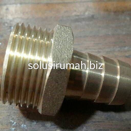 KUNINGAN SDL 3/4 SELANG 5/8 NEPEL SELANG 3/4 X 5/8