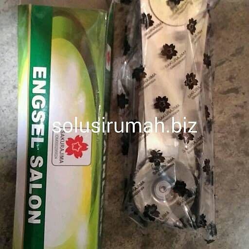 ENGSEL SALON PERUT SS STAINLESS 1.8MM HIJAU PERPASANG