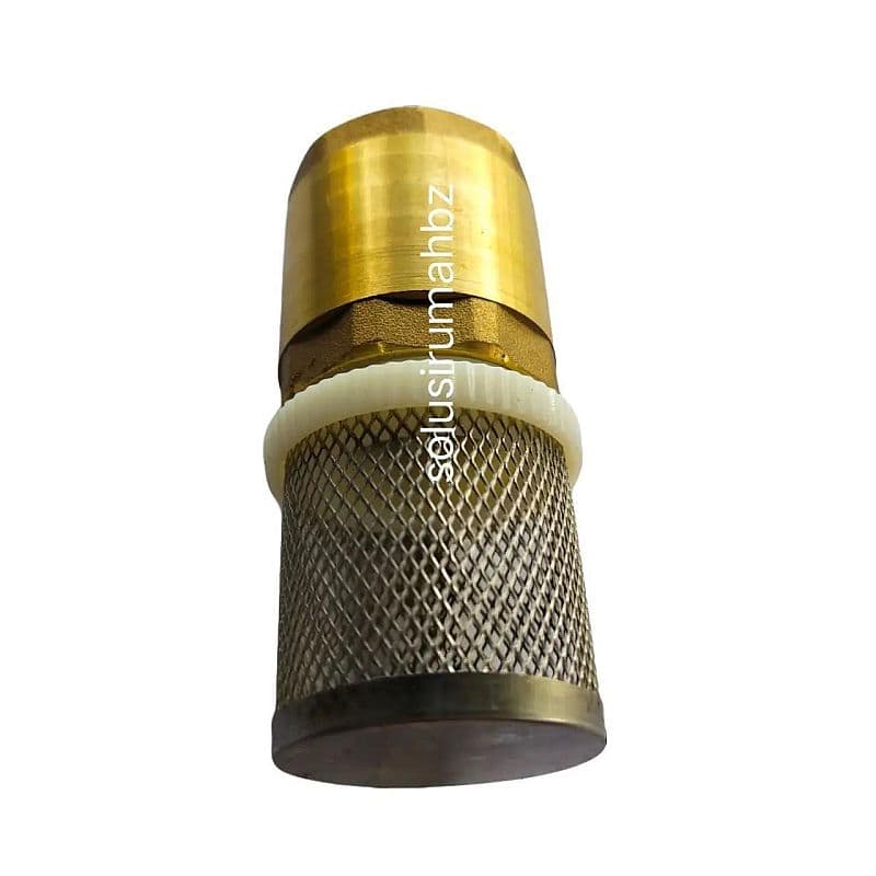 Foot Klep Kuningan 1 inch tusen brass 1&rdquo; footklep 1 in saringan bawah