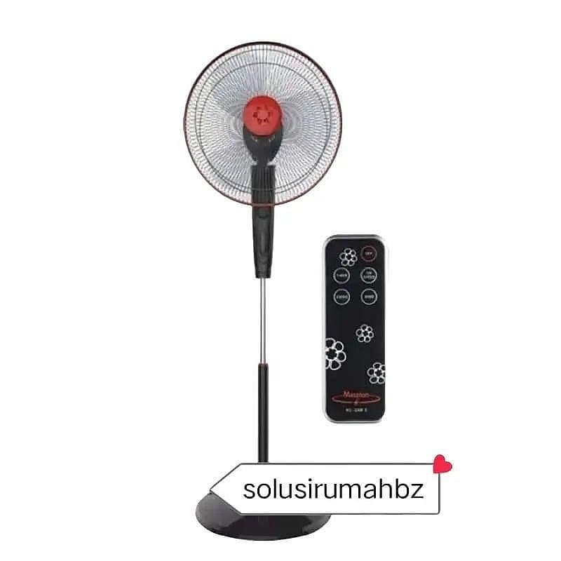 KIPAS ANGIN BERDIRI MASPION F 173 RC PAKAI REMOTE GARANSI STAND FAN PREMIUM