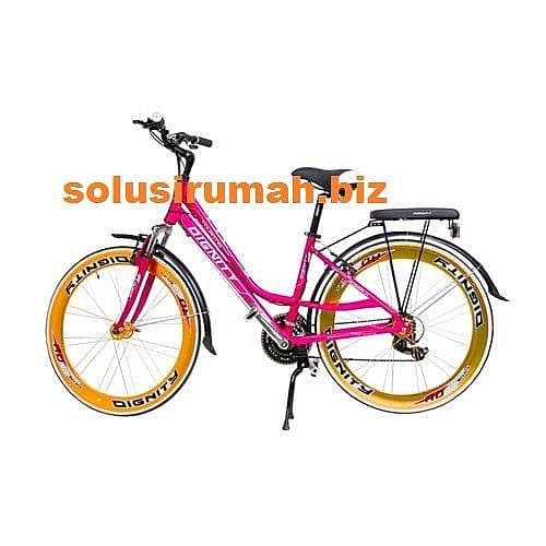 SELIS - sepeda tipe Touring - Pink