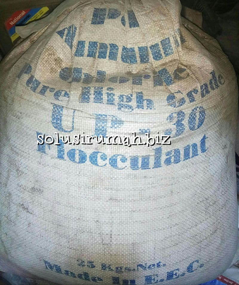 PAC KOLAM PURE HIGH GRADE SUPER POLYALUMINIUM CLORIDE PEMBERSIH AIR kg