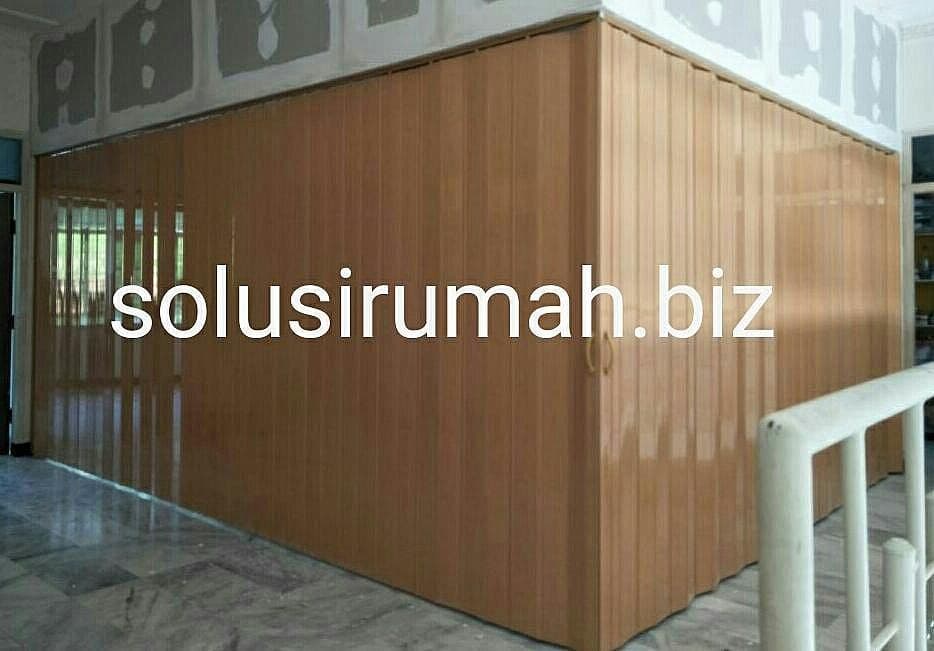 PINTU LIPAT PVC KAMAR MANDI PINTU GARASI PINTU RUMAH INTERIOR EXTERIOR
