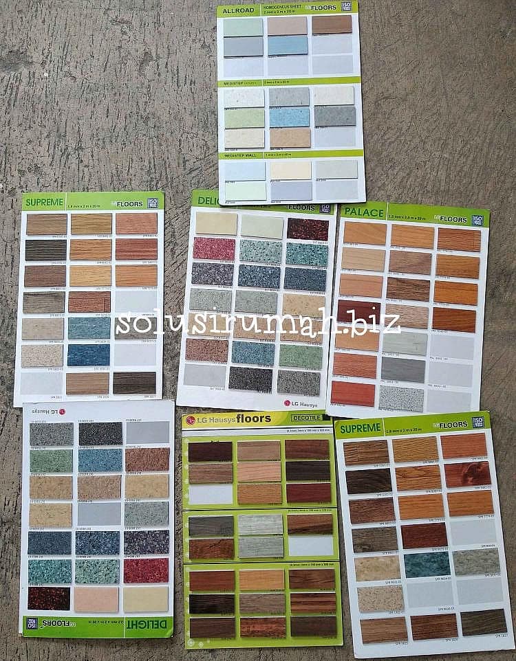 KATALOG VINIL VYNIL FLOORING LANTAI KAYU LG PERLEMBAR