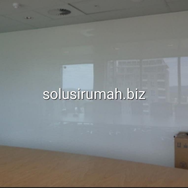 PAPAN TULIS ACRYLIC PUTIH DOF 3Mm x 122 x 244 WHITE BOARD WHITEBOARD