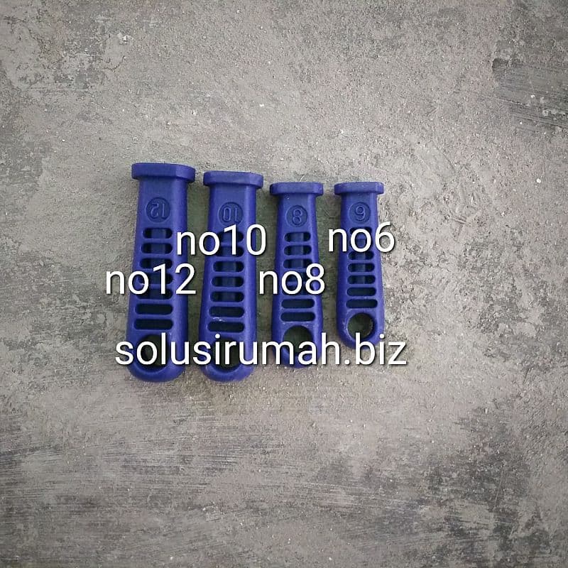 GAGANG KIKIR PVC SET PEGANGAN KIKIR BERGIGI GIGI NO 8 HANDLE PER 1BIJI