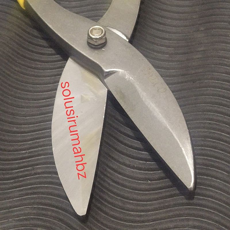 gunting seng jumbo 12&rdquo; super plat tebal 12 inch besar kuat tin snip