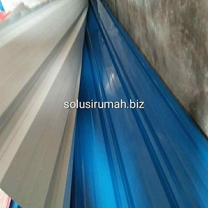 iklan saja ATAP GALVALUM BIRU MERAH HIJAU SPANDECK TRIMDECK WARNA dek
