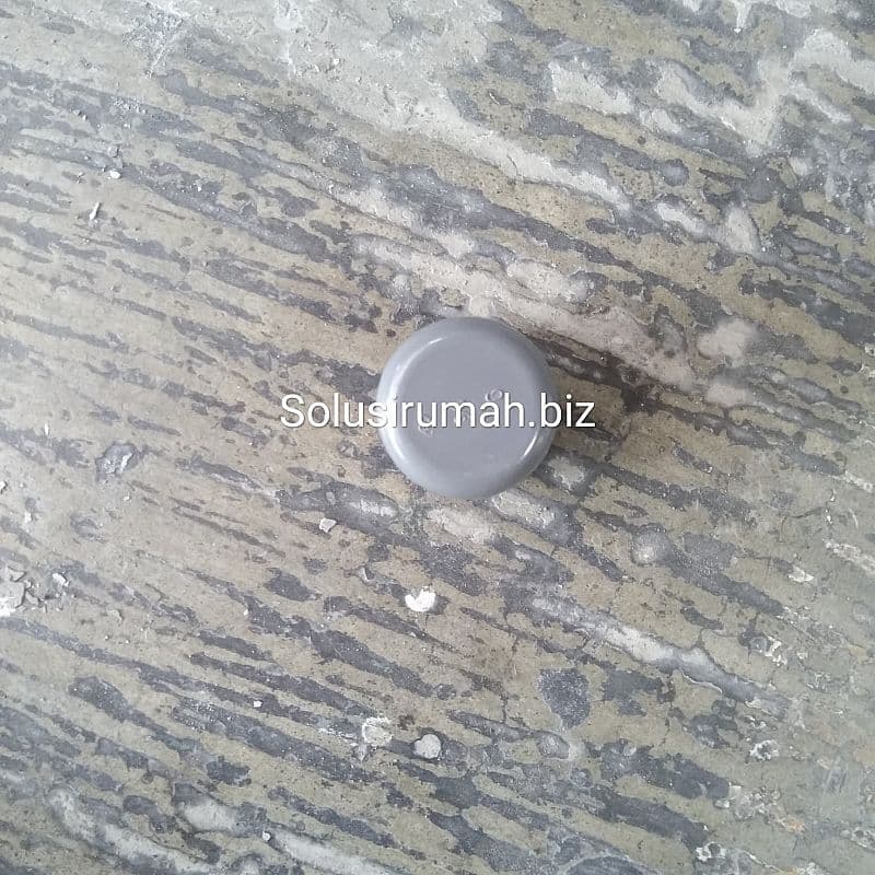 DOP 3/4 RUCIKA PVC TANPA GARIS DOS:400BJ(BBS) FITING PVC SAMBUNGAN