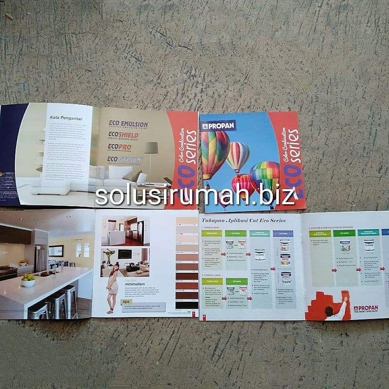 KATALOG CAT ECO SERIES TEMBOK PROPAN EMULSION SHIELD PRO 24HAL GYPSUM