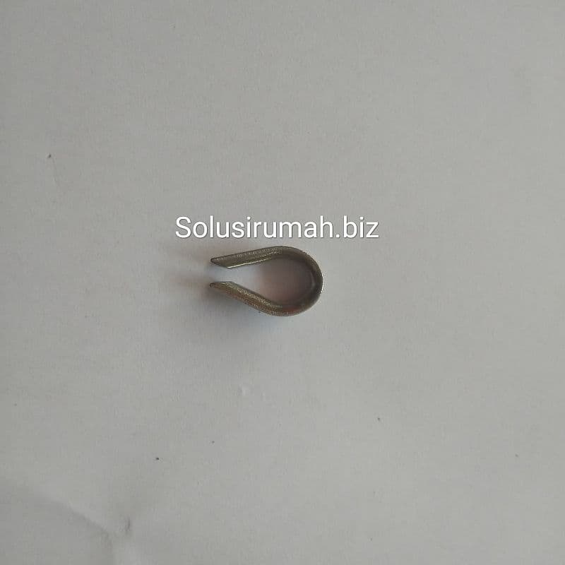 THIMBLE SLING SS 2MM 2*1CM STAINLESS 304 KLEM KAOS JAKET SELING THIMBE