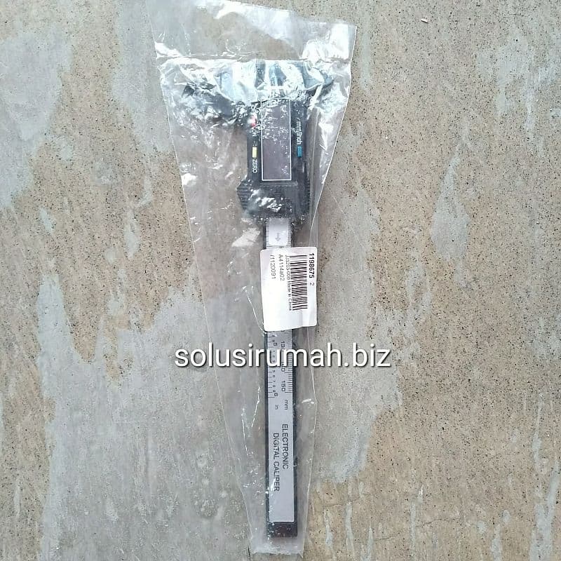 JANGKA SORONG DIGITAL HITAM ELECTRONIC CALIPER VERNIER 6 INCH 150MM