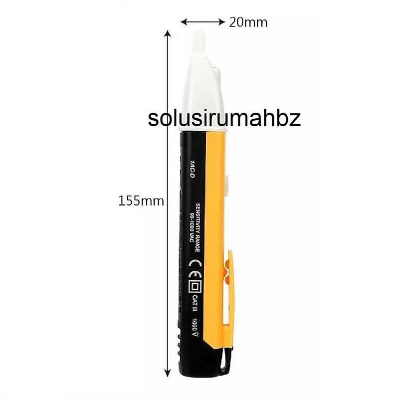 TESTER TESPEN BUNYI AC DETECTOR AAA BATERAI PENCARI KABEL PUTUS URUT k