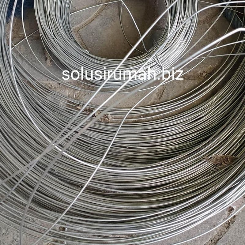 kawat bonsai aluminium ukuran 2 mm 1Kg