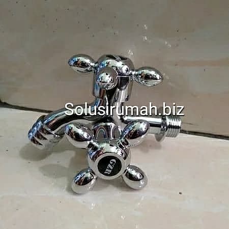 Keran cabang kran double kran shower