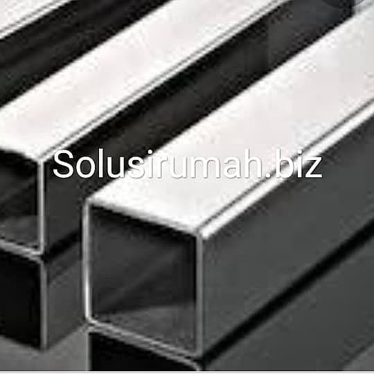 HOLLOW SS 30 X 30MM P 1M PIPA KOTAK STAINLESS