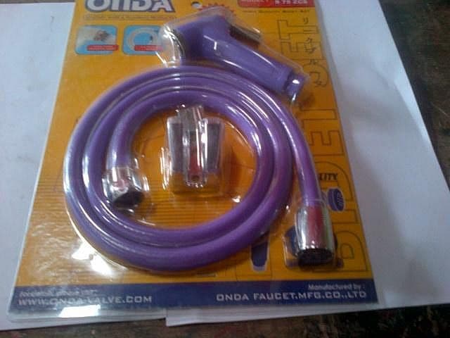 BIDET ONDA ungu SHOWER shower cebok toilet kamar mandi closet duduk jongkok mono blok monoblok