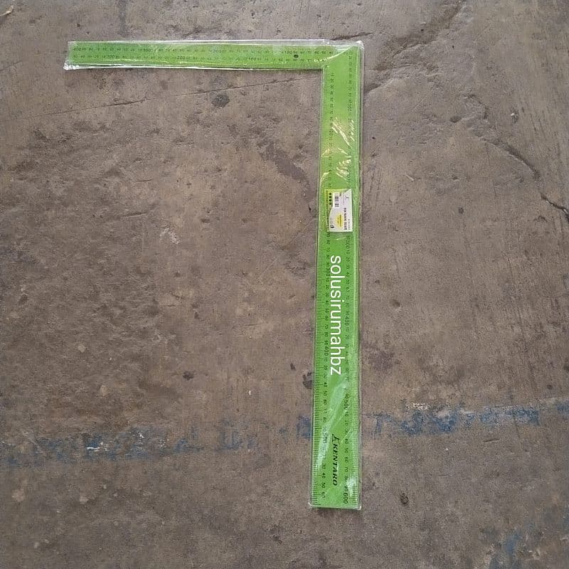 SIKU TUKANG 24x16 BESI INCH VERTIKAL HORISON ADA METERAN KENTARO jumbo 16x24 16 inch x 24 inch 400mm 600mm