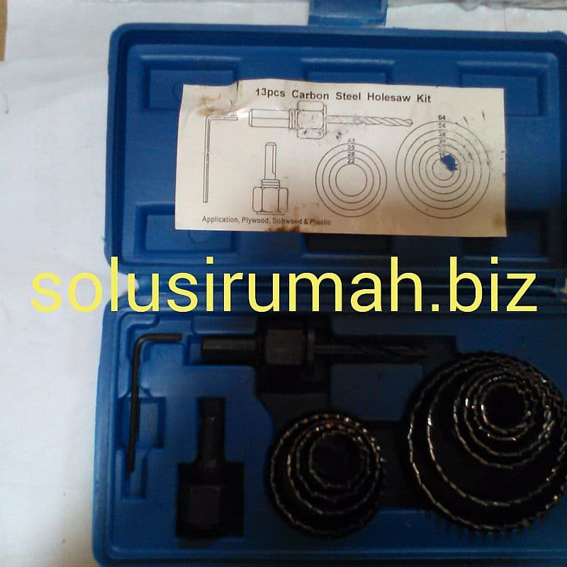 MATA BOR LUBANG 13 PCS HOLESSAW KIT WERKZ PCS