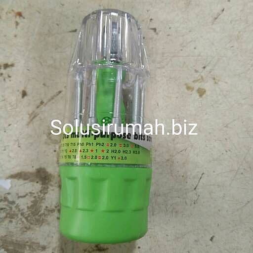 OBENG SET HP KENTARO TABUNG 11PCS