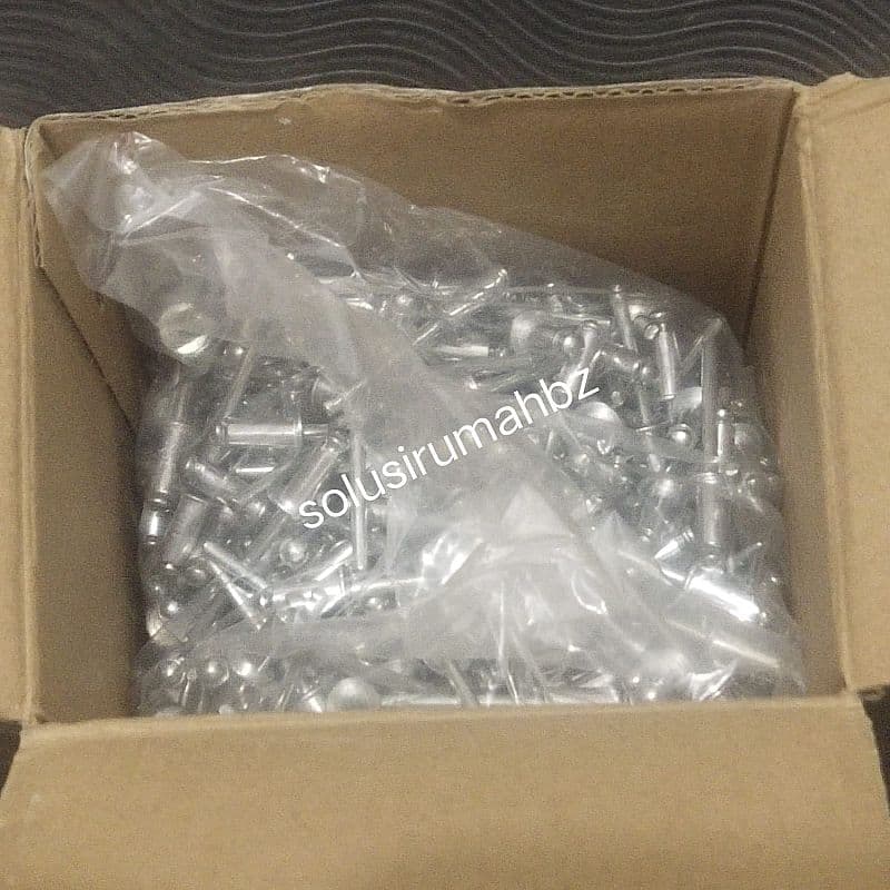 Paku Rivet 640 : 4.8mm x 11mm 1 DOS isi 500pcs Blind Rifet 500 pcs