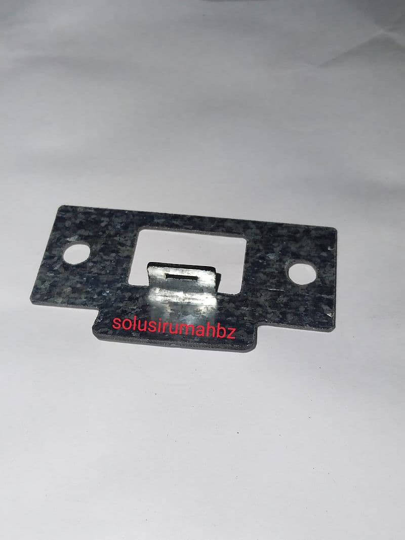 plat pemanis 68mm KUNCI ALUMINIUM ALUMIX kaca pintu minimalis se pvc