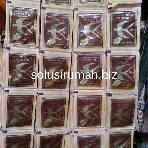 PEWARNA POLITUR HITAM SACHET sriti pewarna plitur sriti pelitur kayu
