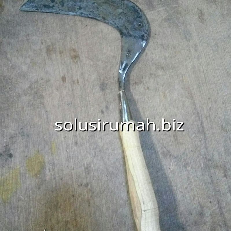 PISAU SABIT 42CM*300G SUGENG LUBANG / ARET TANGGUNG GG KAYU COKLAT