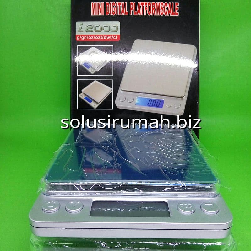 TIMBANGAN DIGI 1KG KITCHEN SCALE 0.01 MANGKOK bisa dibalik tutup