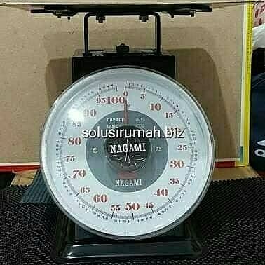 TIMBANGAN 100 KG DUDUK DIAL JARUM DATAR