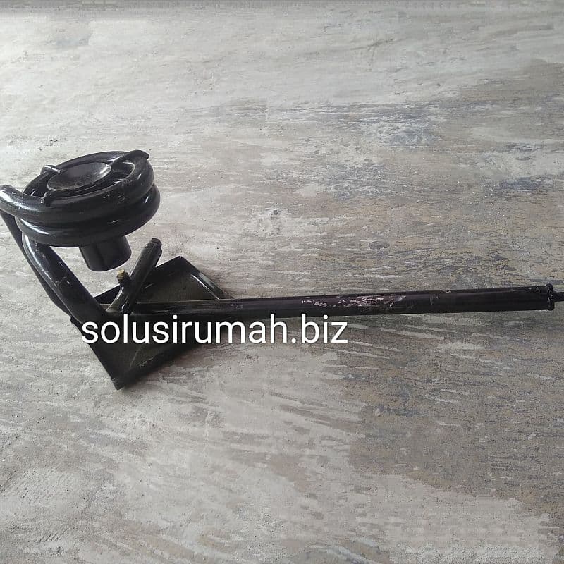 TUNGKU KOMPOR JOS SPIRAL 2 ATAS LIMAS PELEBUR TIMAH BESI KUNINGAN LEBU