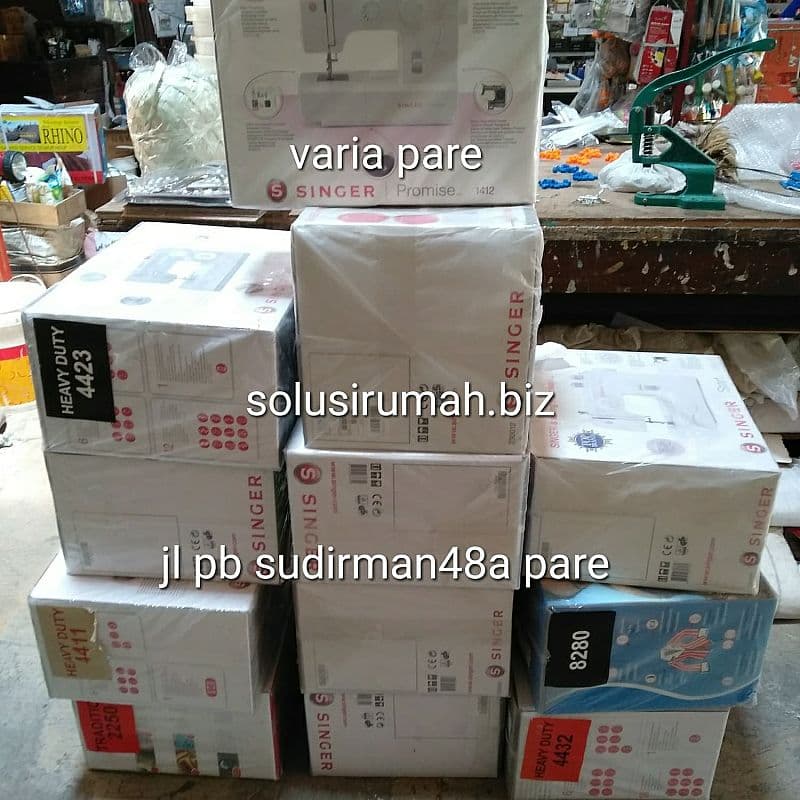 SINGER MESIN JAHIT BERBAGAI TIPE READY PARE KEDIRI JOMBANG JAWA TIMUR