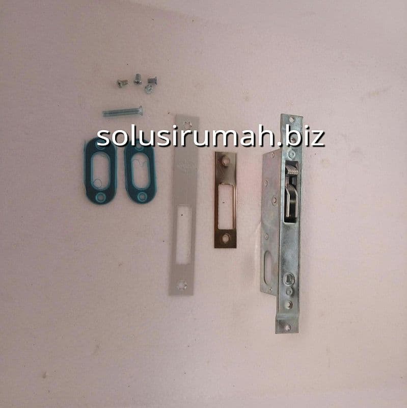 KUNCI BODY ALUM SLIDING TANPA SILINDER 4123 * 41055 PINTU DORONG ALU
