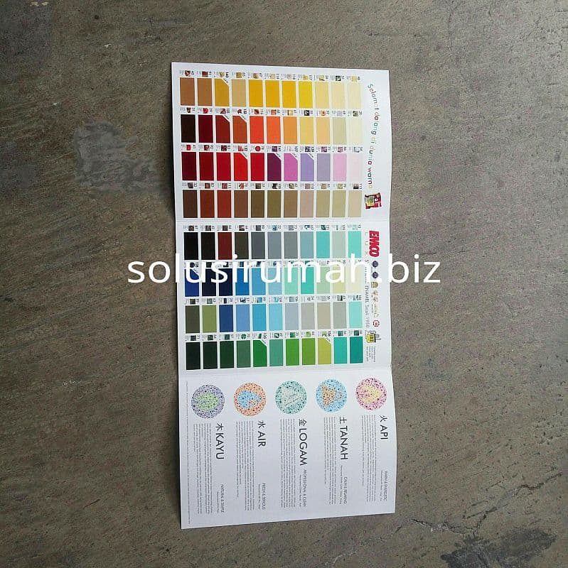 KATALOG CAT EMCO 270*200MM 6HAL CAT BESI KAYU