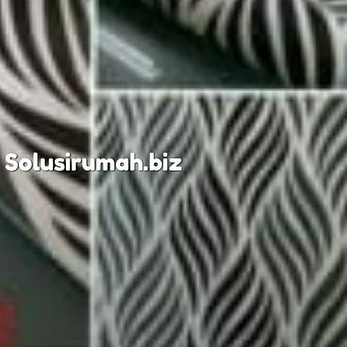 WALLPAPER 45CM*10M ULIR MINIMALIS ZEBRA HITAM PUTIH STIKER KERTAS