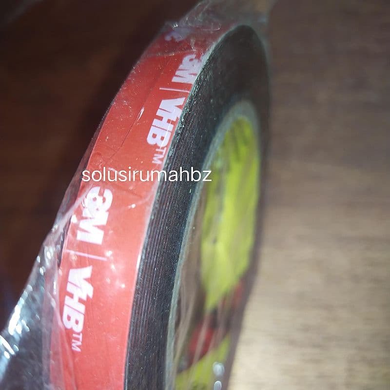 Double Tape 3M VHB Isolasi Ukuran 12mm 4,5m perekat 3M Lem 3M