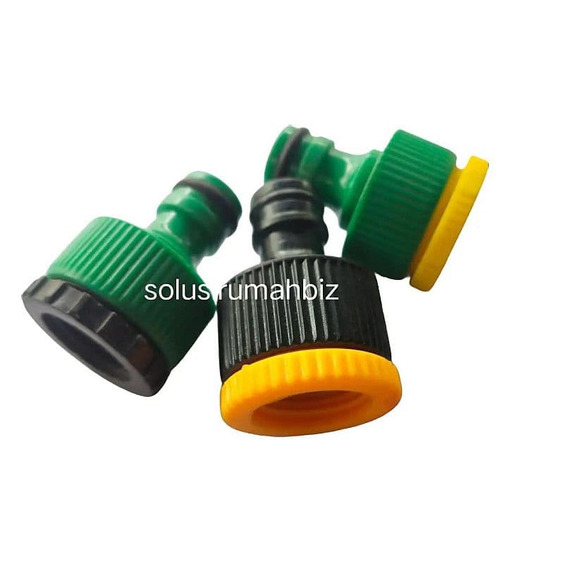 SAMBUNGAN SELANG SDD drat dalam 1/2" & SDD 3/4" SELANG 16MM DINAMO SPRAYER TANI SOK 1/2 or 3/4 inch x 16 mm hose