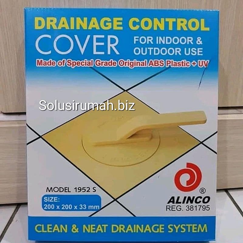 Tutup bak kontrol 20 x 20 Drainage Control Cover Alinco ABS plastik