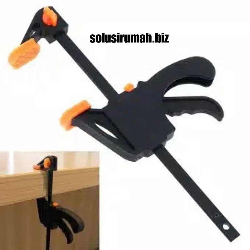 Quick Ratchet Bar Clamp 4" (Body kecil) Alat clamping tools