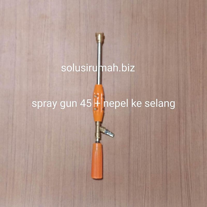 SPRAY GUN 45CM + nepel SPRAYER SANCHIN STIK STICK CUCI STEAM 45 450mm