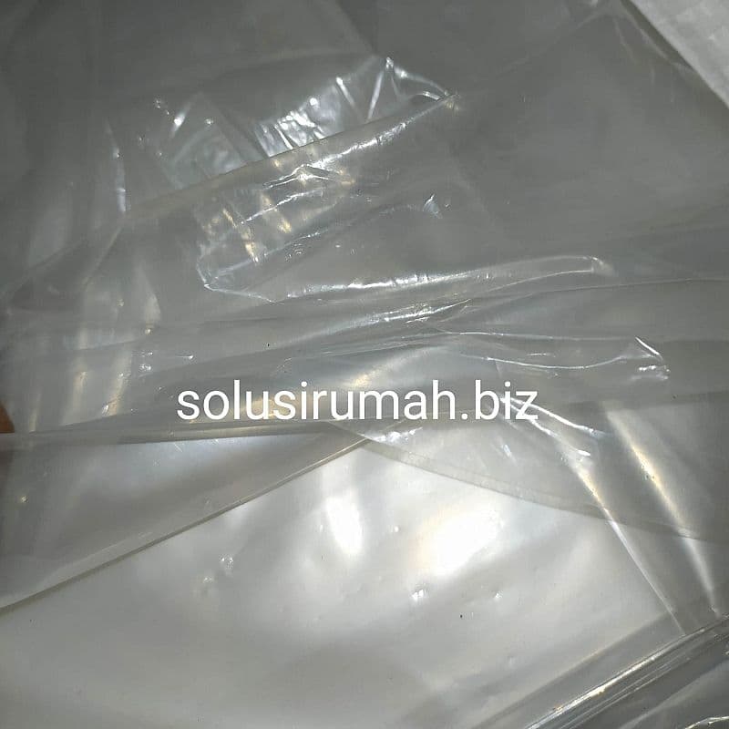 PLASTIK BENING TEBAL 08 PERMETER LEBAR 150 / 300 PE 160G ROLL ROL COR