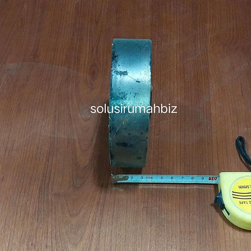 roda timbangan duduk besi cor ukuran 120 x 30 mm 12 x 3 cm 12cm 3cm