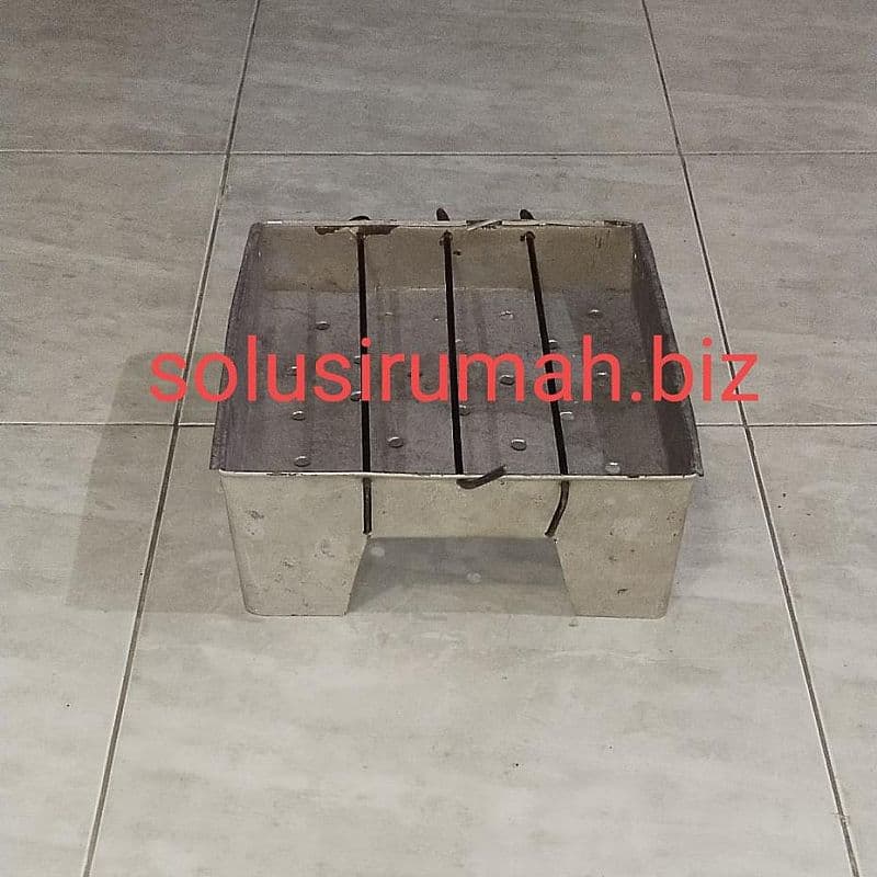 alat panggang portable mini 30cm an kerajinan galvalum panggangan bbq