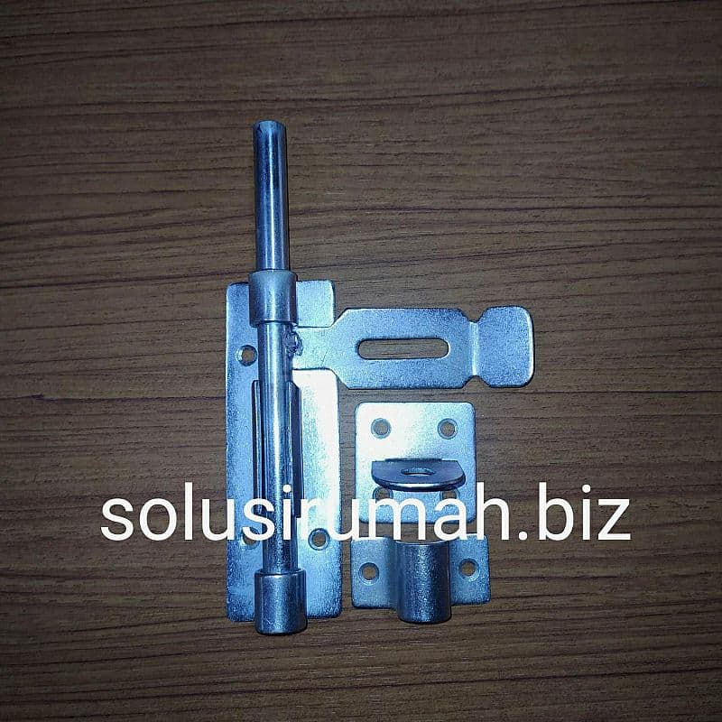 GRENDEL 5" OVERVAL TEBAL PINTU GARASI KOTAK 42X124MM 391G pintu lipat