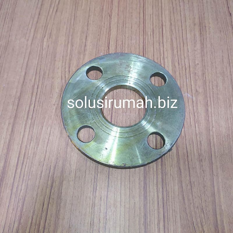 FLANGE BESI 1 1/2 INCH 48 X 138 MM FITING GALVANIS PLANDES BESI FITING