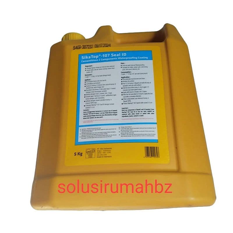 sika top 107 cairan saja 1kg ecer sikatop anti bocor waterproof 1 kg campuran mortar water proofing