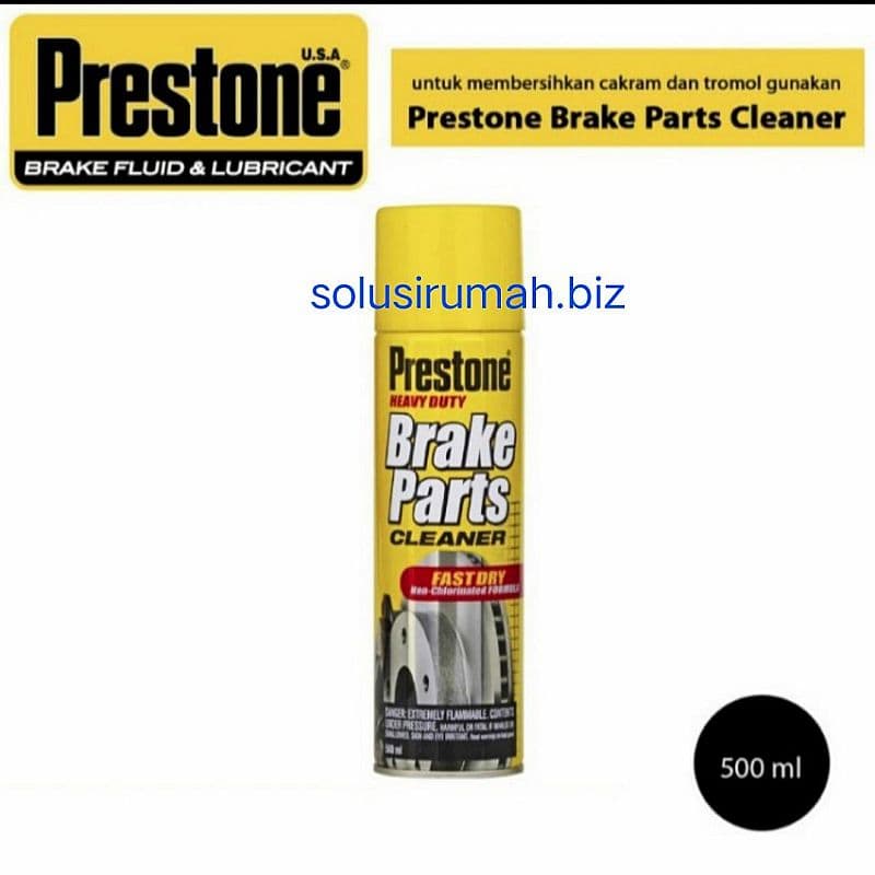 prestone brake cleaner 500ml 500 ml parts preston heavy duty fast dry